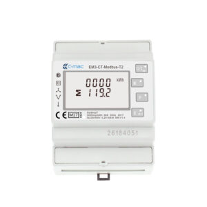 C-MAC® ELMÅLER 3 faser CT T2 pulsudgang 1000 pulser/kwh