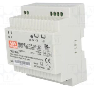 MEAN WELL STRØMFORSYNING 12VDC 85-264VDC 24W 2A