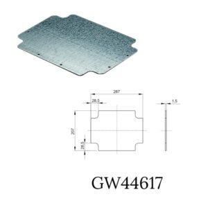 GEWISS bundplade 300 x 220