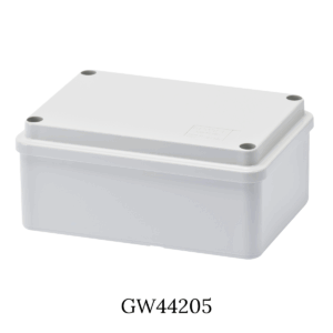 GEWISS kasse IP56 indvendige mål 120x80x50mm