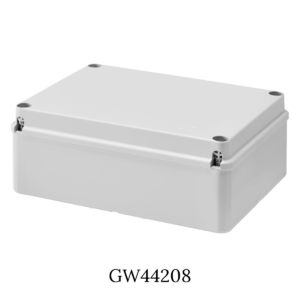 GEWISS kasse IP56 indvendige mål 240x190x90mm skruer med hængsel