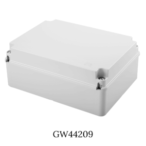 GEWISS kasse IP56 indvendige mål 300x220x120mm skruer med hængsel