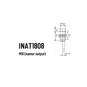 Schönbuch induktiv sensor not flush Ø 18mm NAMUR 8mm tasteafstand 2m