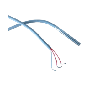 TERMOTECH føler PT100 Ø6x50mm 3 leder 10m silikone -40-200°C  uden fjeder