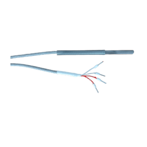 TERMOTECH sensor PT1000 4 leder Ø6x50mm 10 m. STÅLFLET 0-400°C