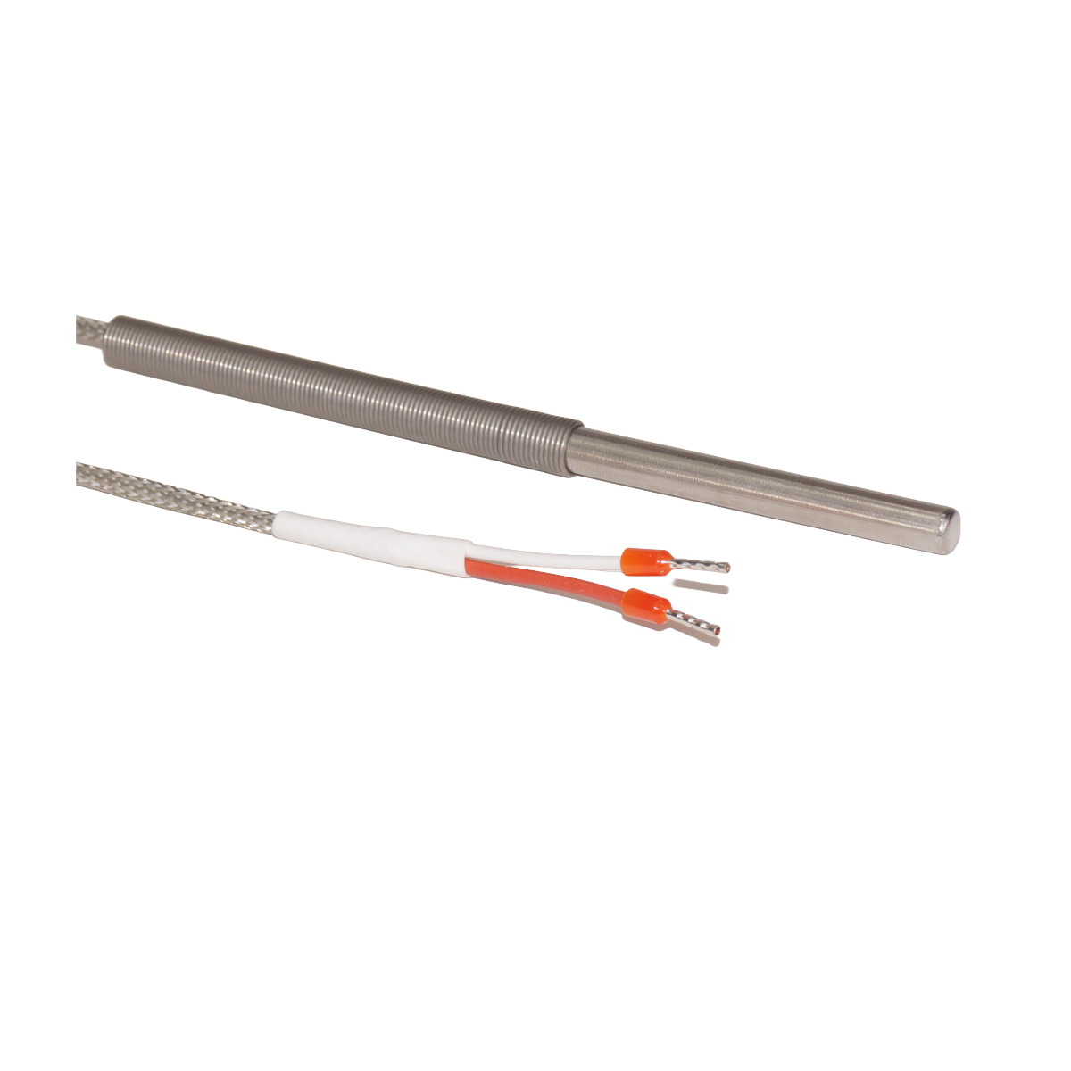 TERMOTECH føler PT100 - 2 leder silikone kabel