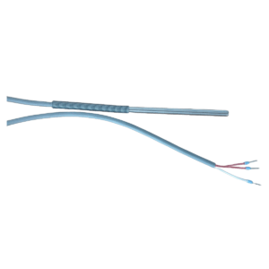 TERMOTECH føler PT100 Ø6x100mm 3leder 5m silikone -40-200°C med fjeder