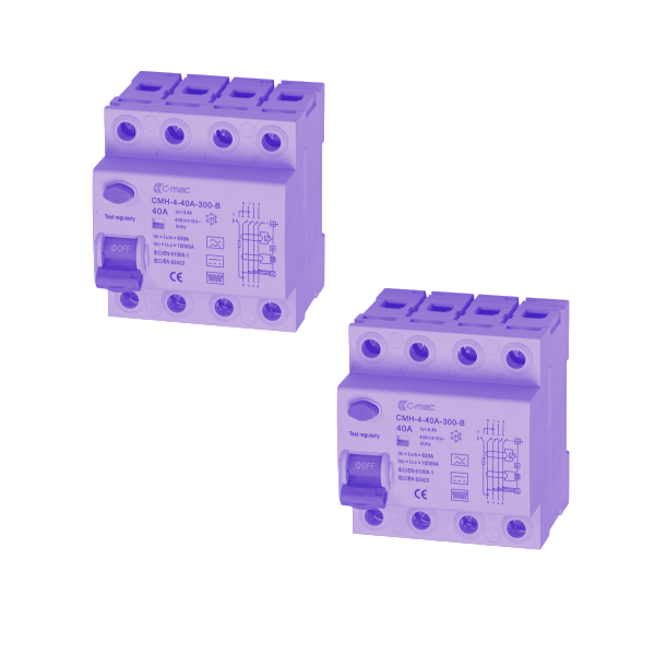 Fejlstrømsrelæer RCCB/HPFI