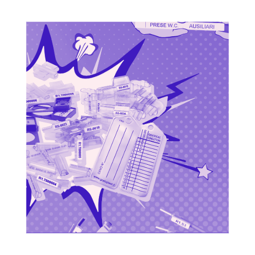 Grafo terminalrør/Tyller og mærkeholdere